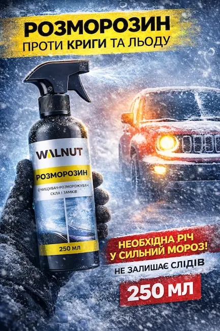 Розморозин для скла та замків